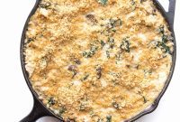 Savory Whole30 Keto Creamy Chicken Cauliflower Bake