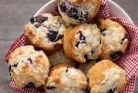 Bursting Blueberry Bakery Muffins