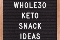 12 Easy Whole30 Keto Snack Recipes