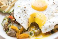 Wholesome Whole30 Keto Sausage Brussels Hash