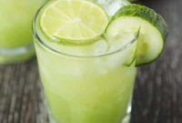 Crisp Cucumber Lime Margaritas