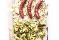 Simple Whole30 Keto Sheet Pan Sausage and Fennel