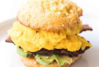 The Best Keto Biscuit Breakfast Sandwich