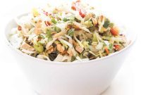 Keto Asian Chicken Crunch Salad