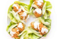Flavor-Packed Keto Buffalo Turkey Meatball Lettuce Cups