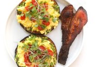 Keto Crispy Avocado Toast on Cauliflower Thins