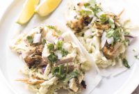 Bright Whole30 Keto Cilantro Lime Chicken Tacos