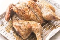 Crispy Keto Roasted Spatchcock Chicken