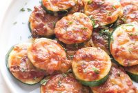 Keto Zucchini Pizza Poppers