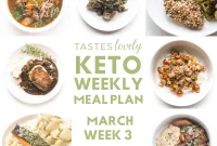 Thrive with Keto: March Week 3 Meal Plan