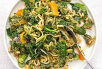 Sun-Kissed Keto Pesto Noodles