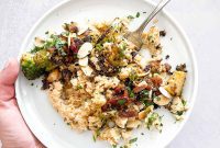 Keto Romanesco Bacon Risotto