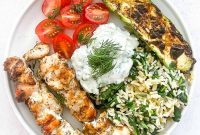Zesty Keto Greek Chicken Skewers