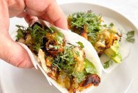 Zesty Verde Crispy Keto Chicken Tacos