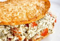 Vibrant Keto Pesto Chicken Salad