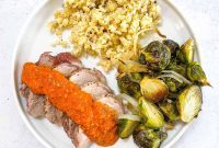 One-Pan Keto Pork Tenderloin with Romesco