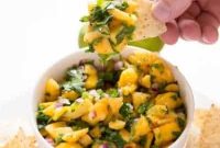 Vibrant Tropical Mango Papaya Salsa