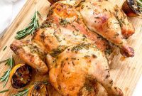 Chargrilled Rosemary Lemon Butterfly Chicken