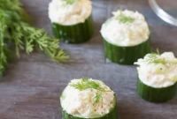 Zesty Tuna Cucumber Poppers