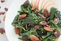 Winter’s Harvest: Kale, Apple, and Pecan Salad