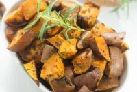 Rosemary Infused Sweet Potatoes