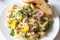 Velvety Mushroom and Sweet Pepper Pasta