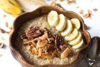 Tropical Coconut Banana Steel Cut Oats