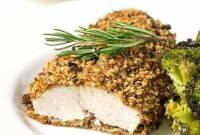 Crispy Rosemary Almond Chicken