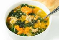 Savory Sausage Sweet Potato Kale Comfort