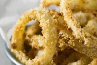 Golden Rings of Oven-Baked Crunch