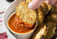 Vegan Crispy Baked Eggplant Nuggets