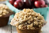 Wholesome Cherry Oat Muffins