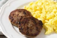 Hearty Homemade Paleo Breakfast Sausage Patties
