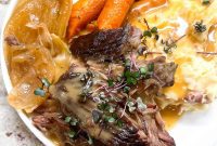 Fall-Apart Dutch Oven Pot Roast Smothered in Rich Gravy