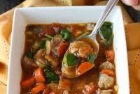 Hearty Italian Sausage and Vegetable Soup