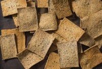 Keto Paleo Almond Pulp Crisps