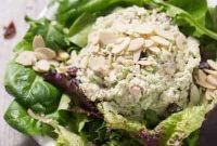 Sweet and Tart Green Apple Cranberry Chicken Salad