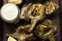 Flavorful Paleo and Whole30 Grilled Artichokes