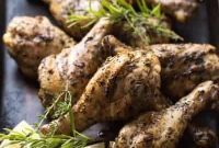 Paleo Whole30 Friendly Lemon Herb Grilled Drumsticks