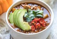 Paleo Whole30 Friendly Pumpkin Turkey Chili