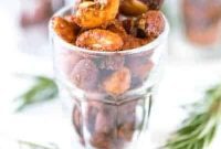 Sweet and Spicy Rosemary Roasted Nut Medley