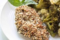 Almond-Crusted Pesto Chicken (Paleo & Whole30)
