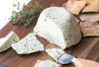 Creamy Herbed Cashew Cheese Paleo Keto Delight