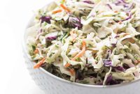 Vibrant Whole30 Keto Lemon Herb Slaw