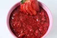 Luscious Strawberry Drizzle