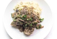 Hearty Paleo Whole30 Meatloaf with Umami Mushroom Gravy