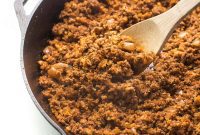 Easy Whole30 Paleo Keto Ground Beef Taco Meat
