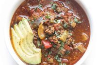 Keto Whole30 Instant Pot Chili Beanless and Easy