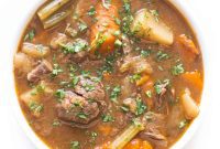 Hearty Whole30 Keto Instant Pot Beef Stew