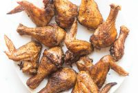 Golden Crispy Whole30 & Keto Chicken Drumsticks and Wings